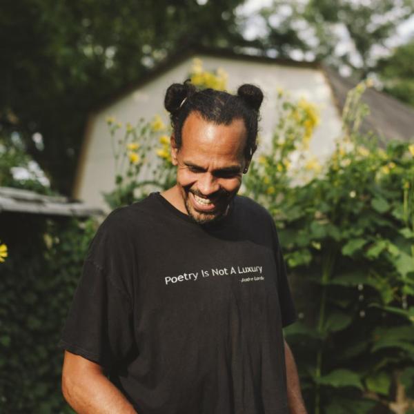 Ross Gay. Photo credit Natasha Komoda